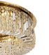 Zula Round Flush Chandelier 12 Light
